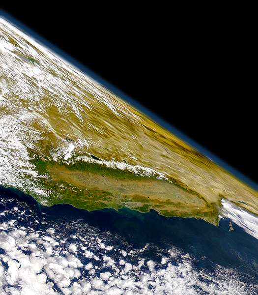California Satellite Image